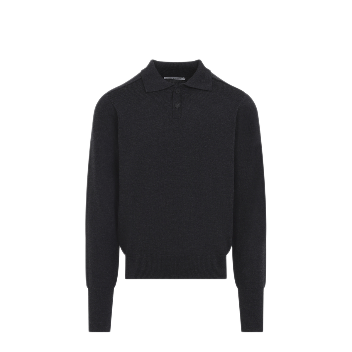 MAYFEYR - Studio Nicholson - Sark Polo Shirt Jumper - SARKSN1503COAL