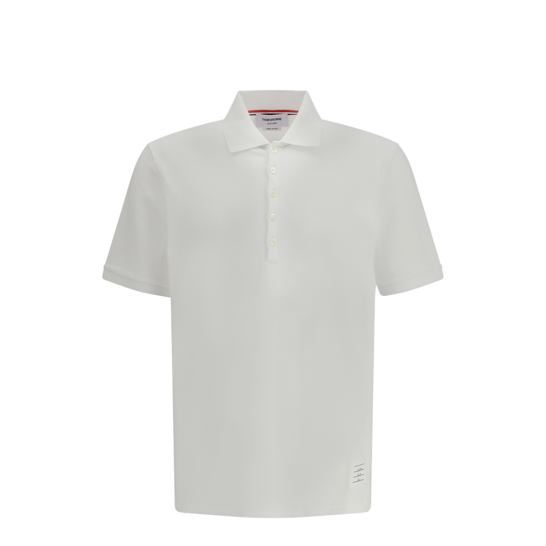 MAYFEYR - Thom Browne - Polo With Iconic Bands - MJP110P00050