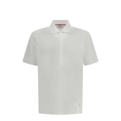 MAYFEYR - Thom Browne - Polo With Iconic Bands - MJP110P00050