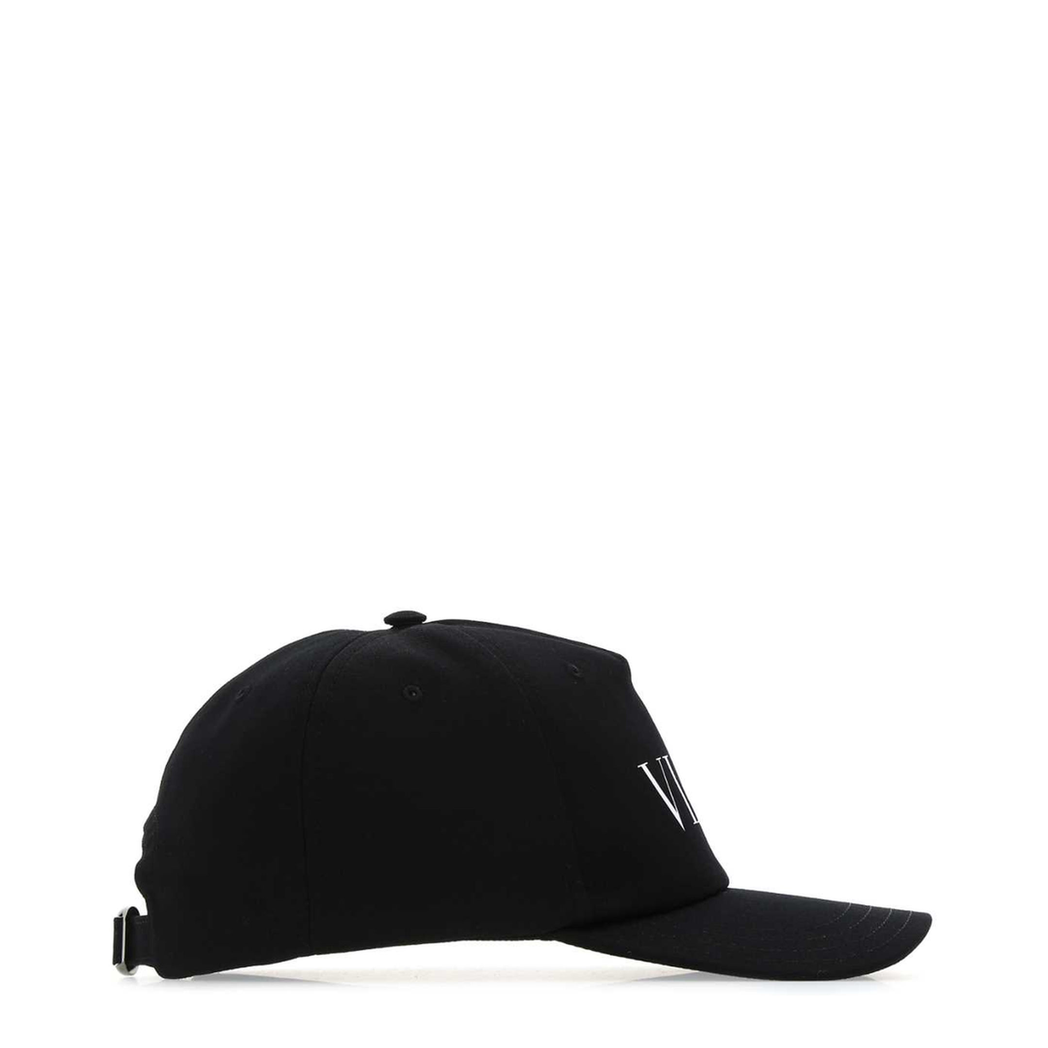 Black Gabardine Baseball Cap