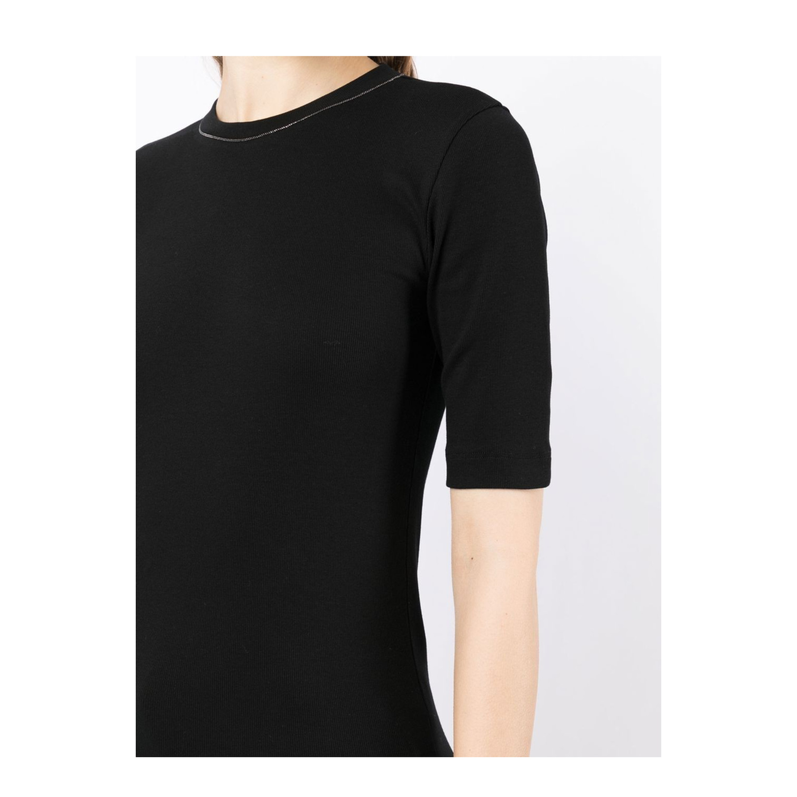 Cotton T-Shirt - Black
