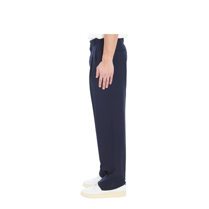 Tailored Trousers with Front Pleats