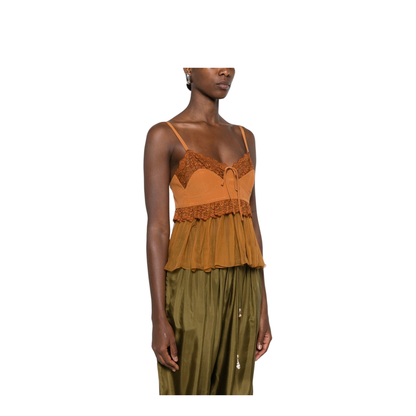 MAYFEYR - Chloè - Top Brown - CH26AHT17005255