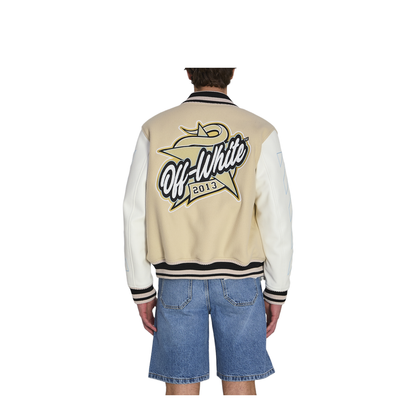 Varsity bomber jacket