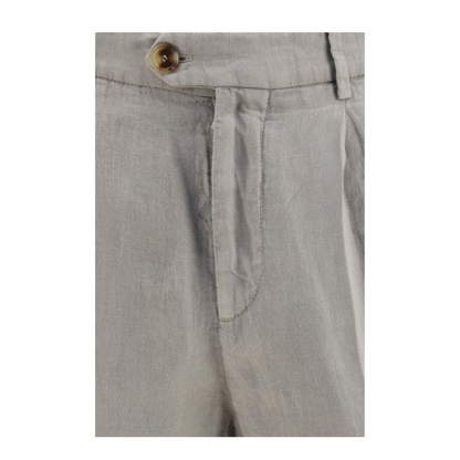MAYFEYR - Brunello Cucinelli - Garment Dyed Ginen Gabardine Pants - M243DE1450