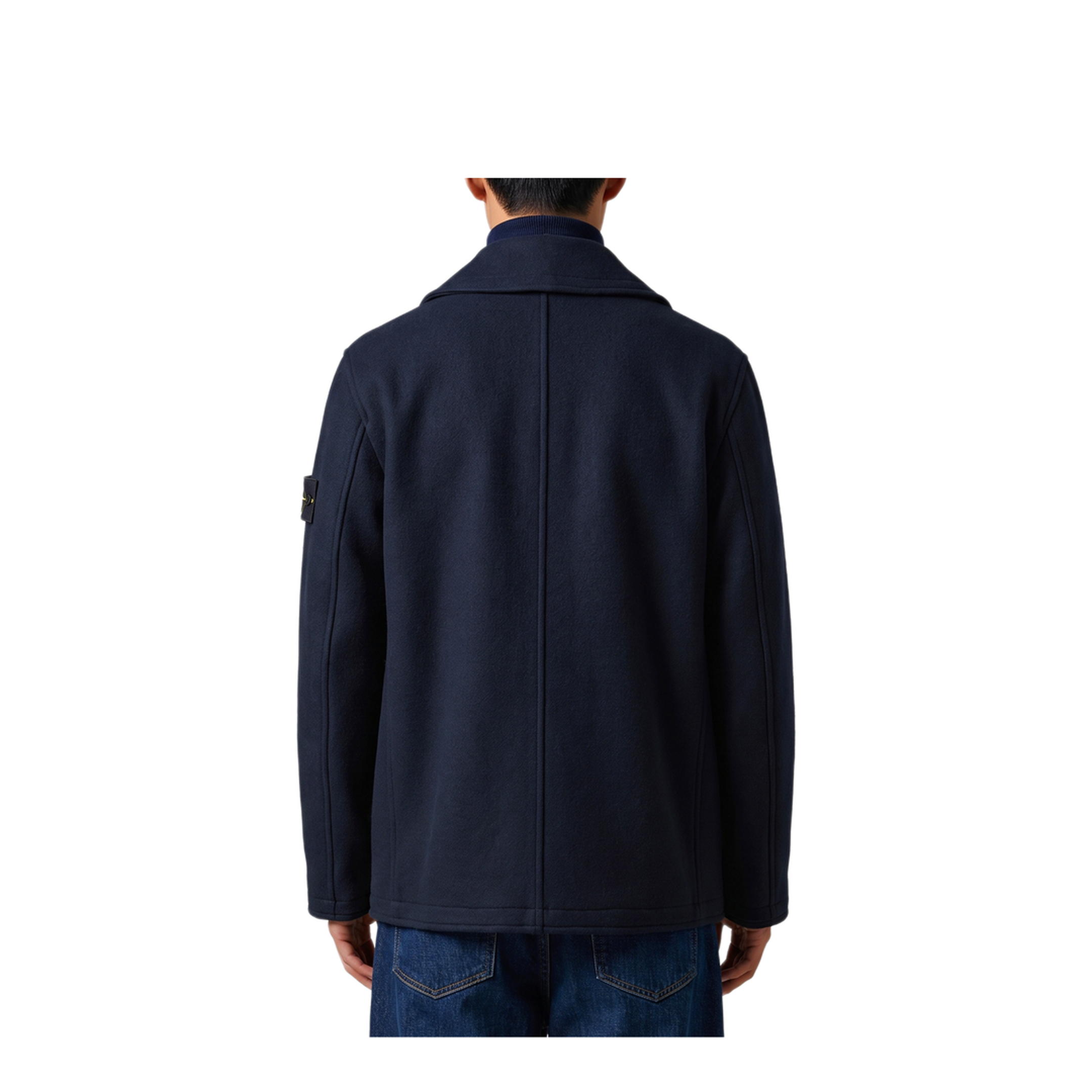 MAYFEYR - Stone Island - Short Heavy Melton Coat - L2S154100040S0453V0020