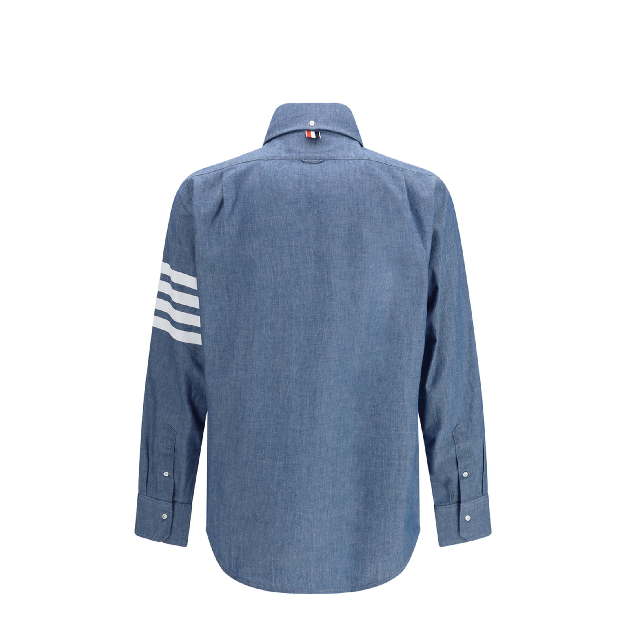 MAYFEYR - Thom Browne - Denim Shirt With Logo - MWL272E00111