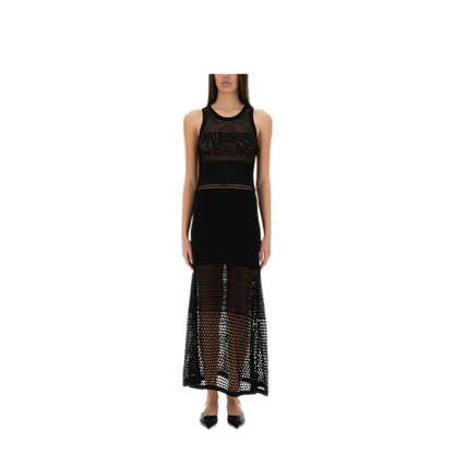 MAYFEYR -  - Mesh Dress With Logo - 048137010555