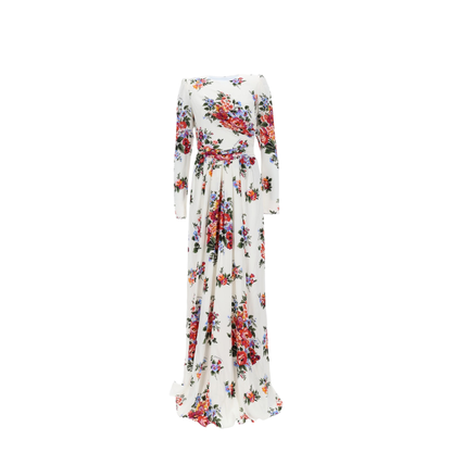 Long Dress with Floral Print