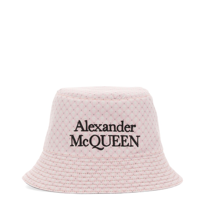 Reversible Bucket Hat with Embroidered Logo