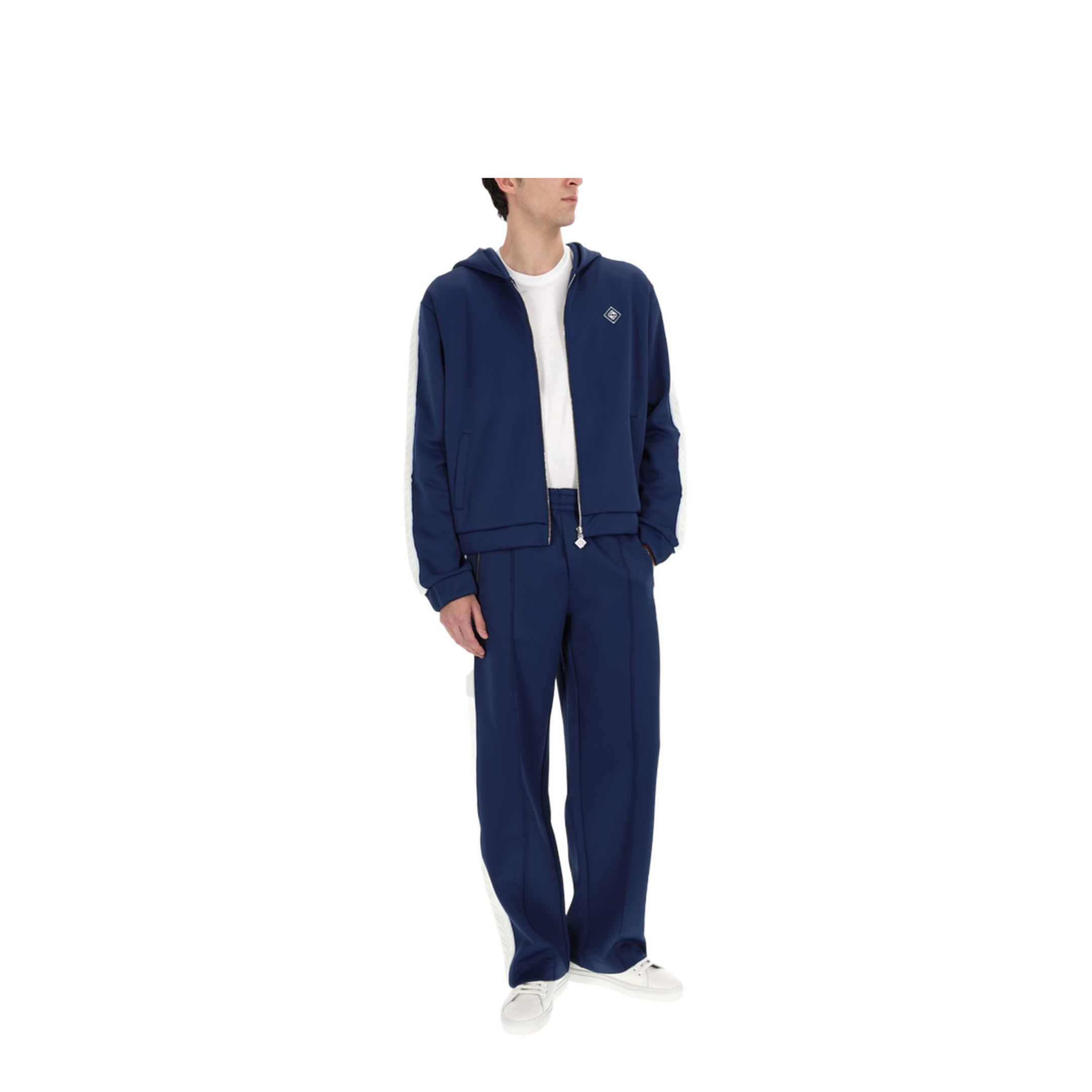 MAYFEYR - Casablanca - Track Pants With Logo - MSP26JTR33001NAVY