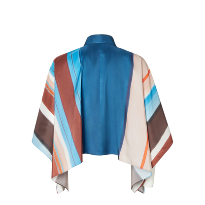 MAYFEYR - Fendi - Striped Silk Shirt - FS8365AMETF1WXC