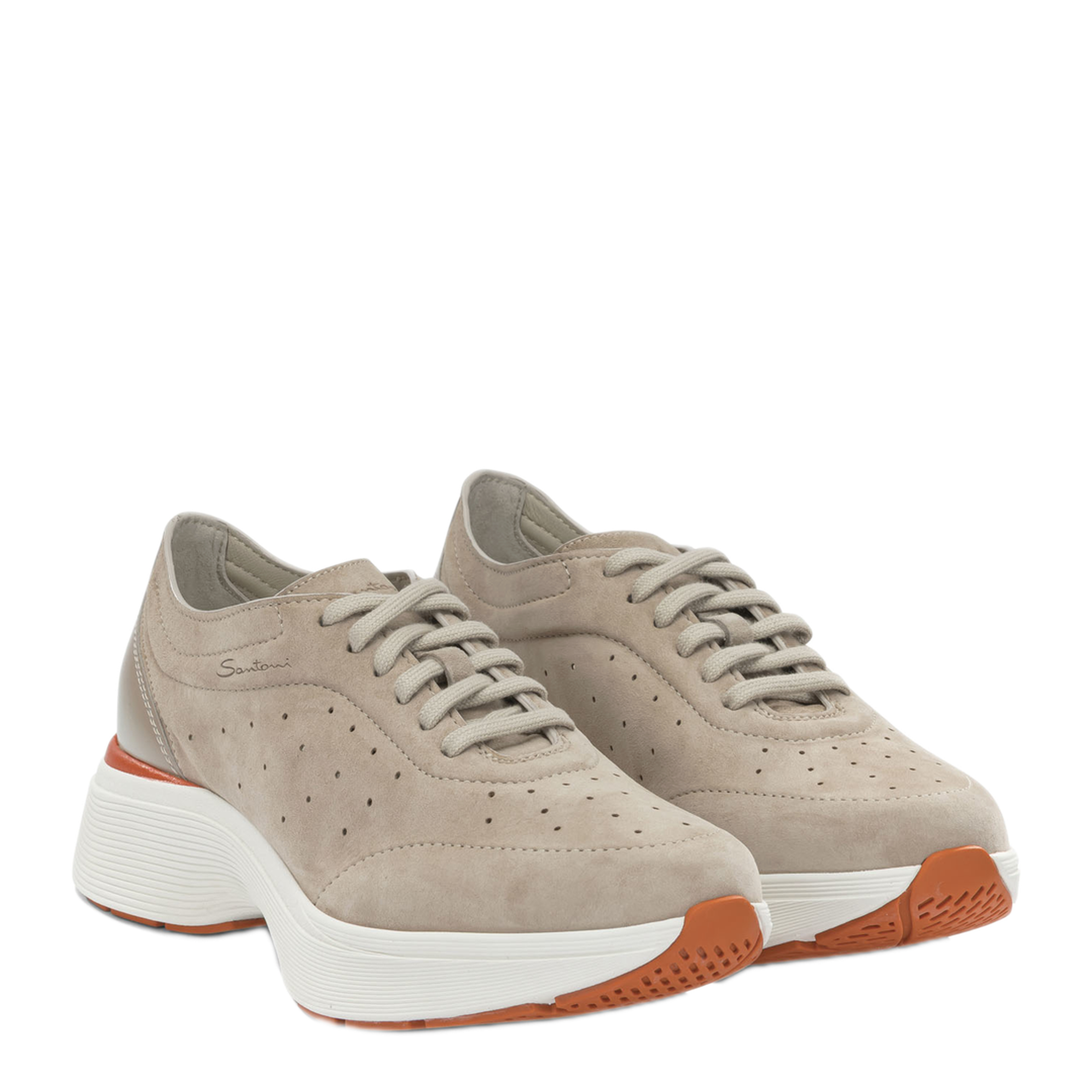 MAYFEYR - Santoni - Easy Bounce High Sneakers - WBBC61376BARTTKRE40E40