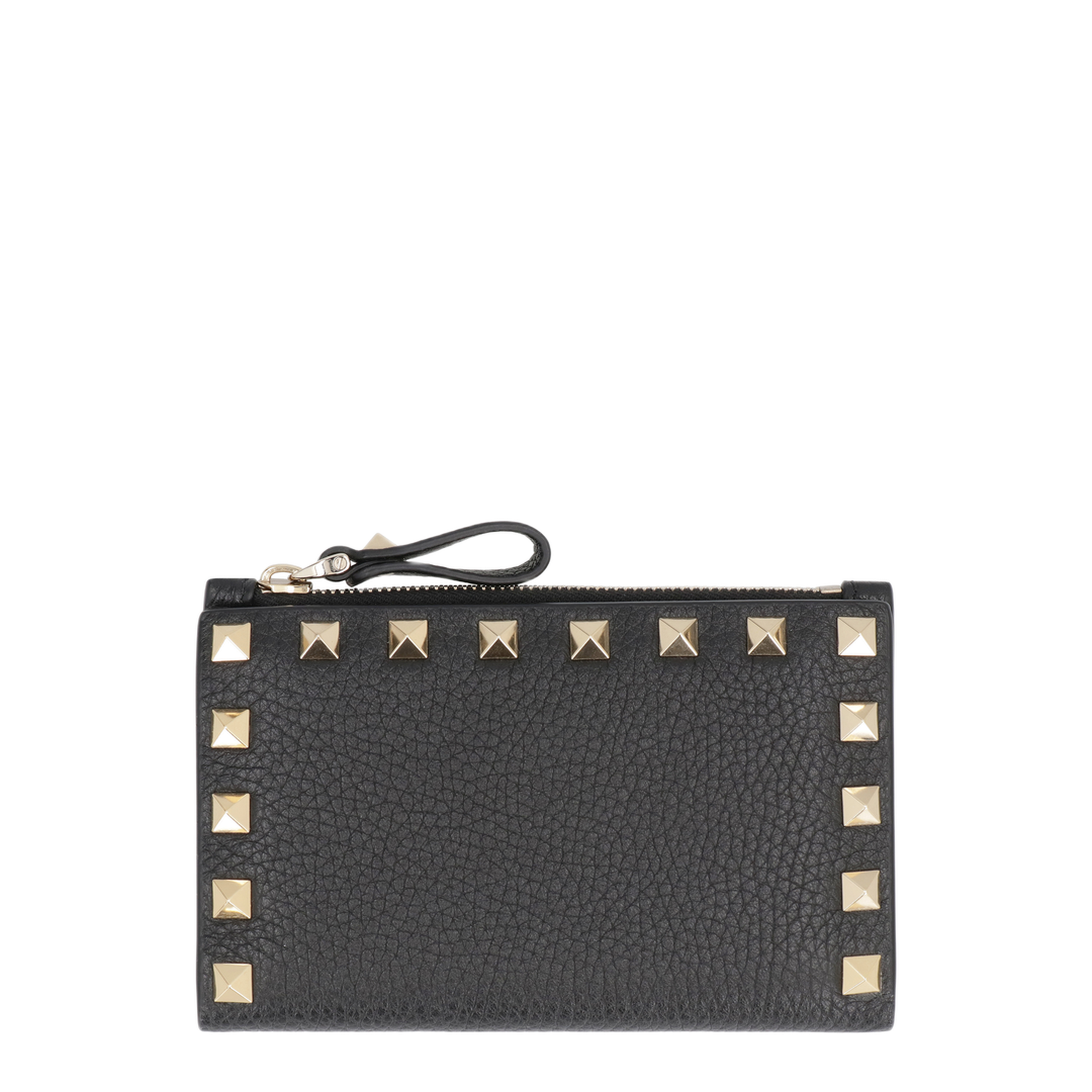 MAYFEYR - Valentino - Rockstud Leather Card Holder - WP0605VSH0NO