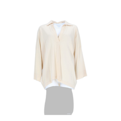 MAYFEYR - Vince - Blusa In Seta - V388911695138BLE