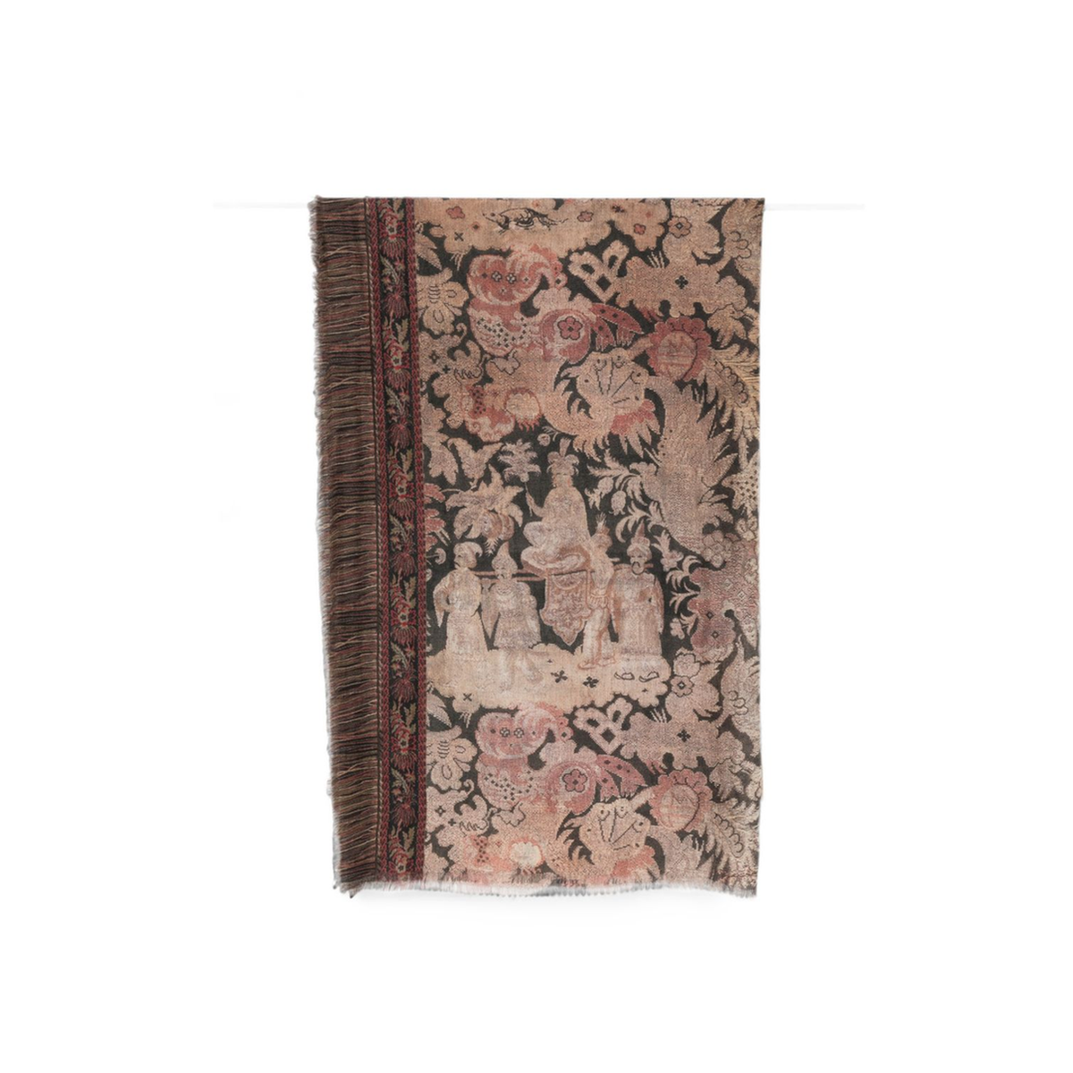 MAYFEYR - Pierre Louis Mascia - Brown Cashmere Scarf - EUCLIDEX/S-135X195S101518731