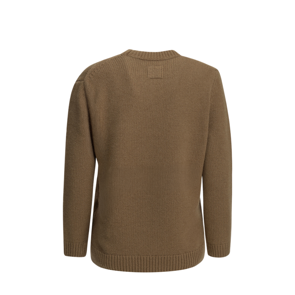 MAYFEYR - Toteme - Camel Colored Crew Neck Sweater - 264WRT0828YA0349033CAMEL