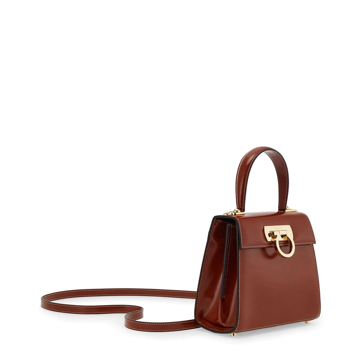 MAYFEYR - Ferragamo - Iconic Top Handle Small Bag - 2121930796550FRIAR