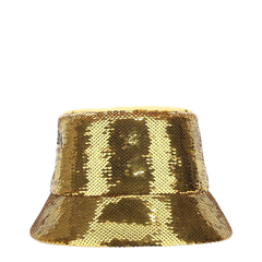 Gold Sequins Bucket Hat