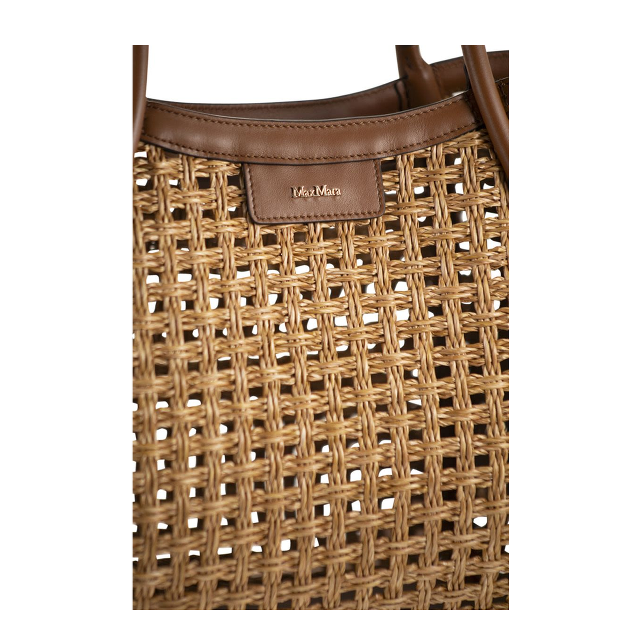 Small Marine Bag in Woven Natural Fibre