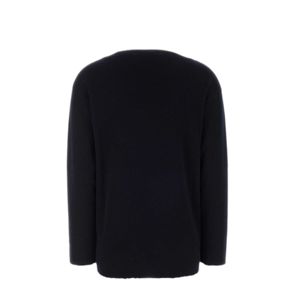 Logo-Patch Ribbed-Knit Sweater