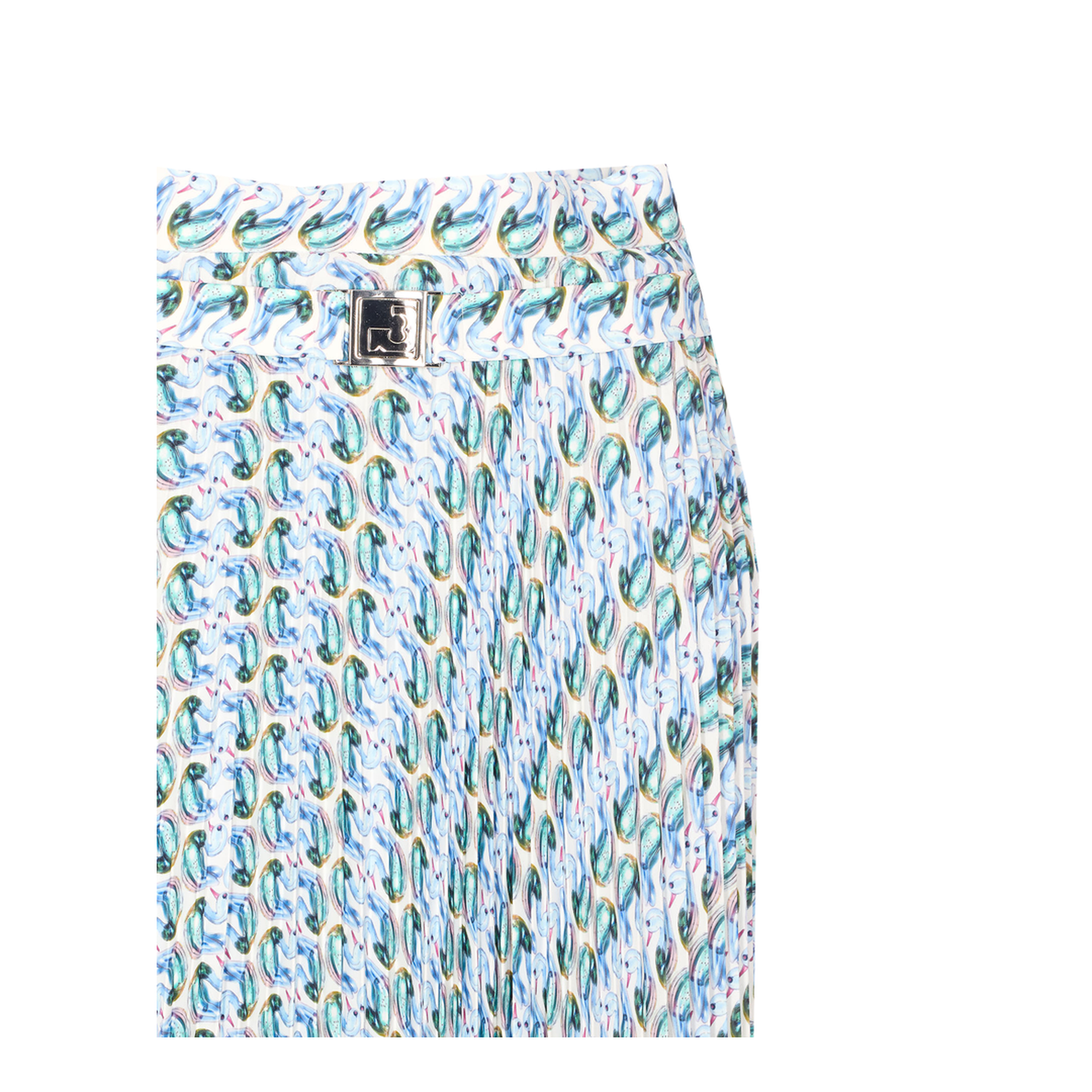 Pleated Skirt - Blue