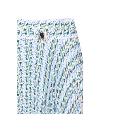Pleated Skirt - Blue