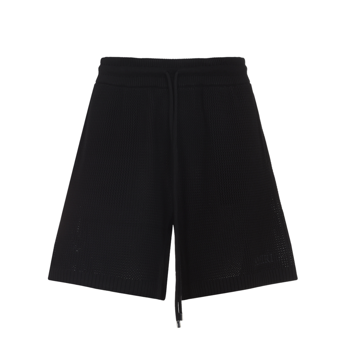 MAYFEYR - Amiri - Crochet Mesh Short - AMKNSH1047BLACK