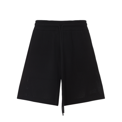 MAYFEYR - Amiri - Crochet Mesh Short - AMKNSH1047BLACK
