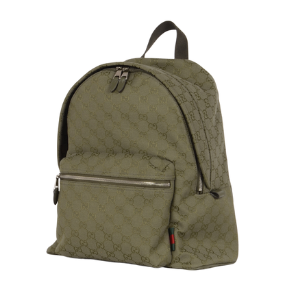 GG Canvas Medium Backpack