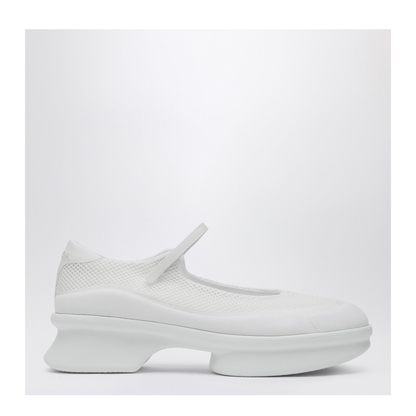 White Mesh Ballerina