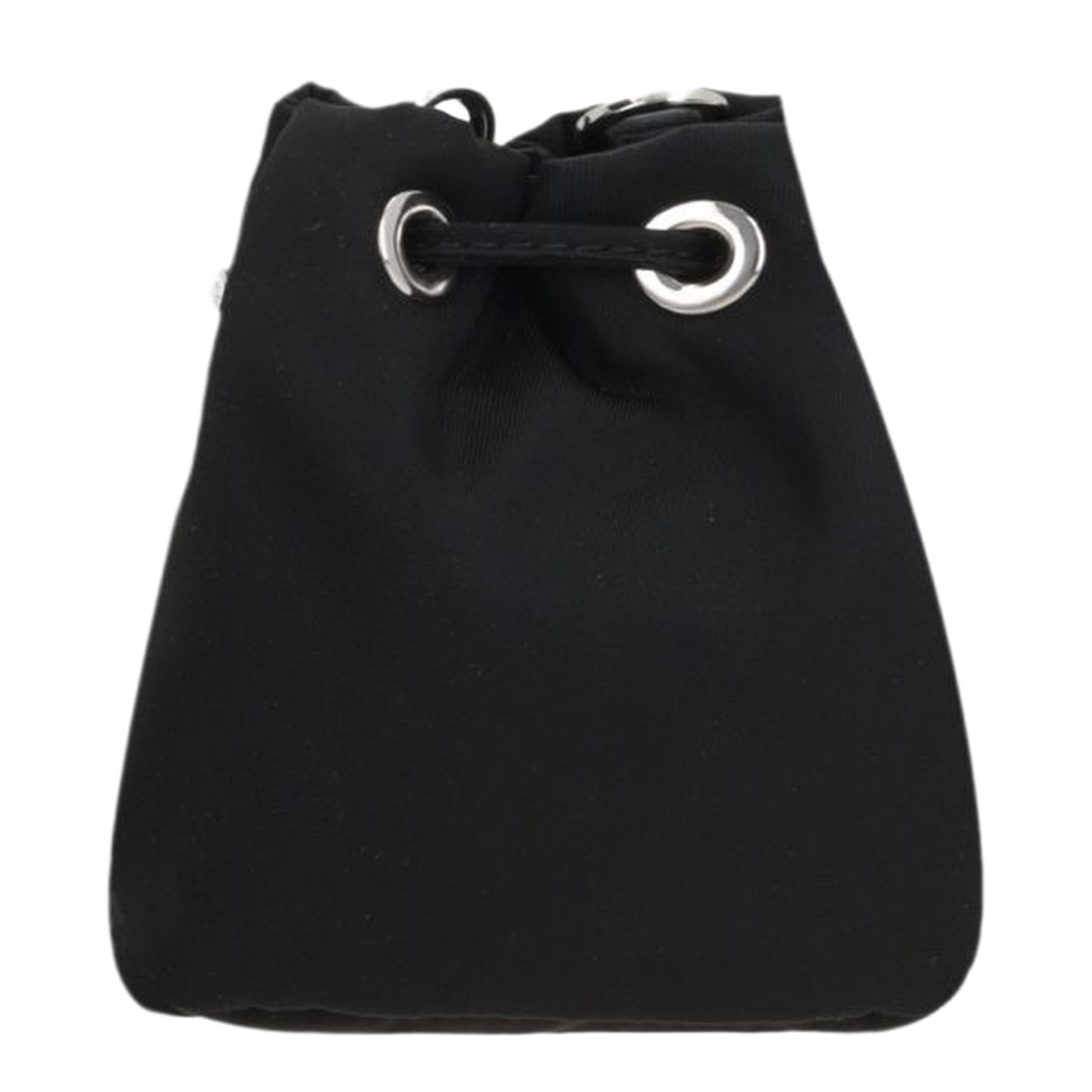 Logo-Appliqué Studded Bucket Bag