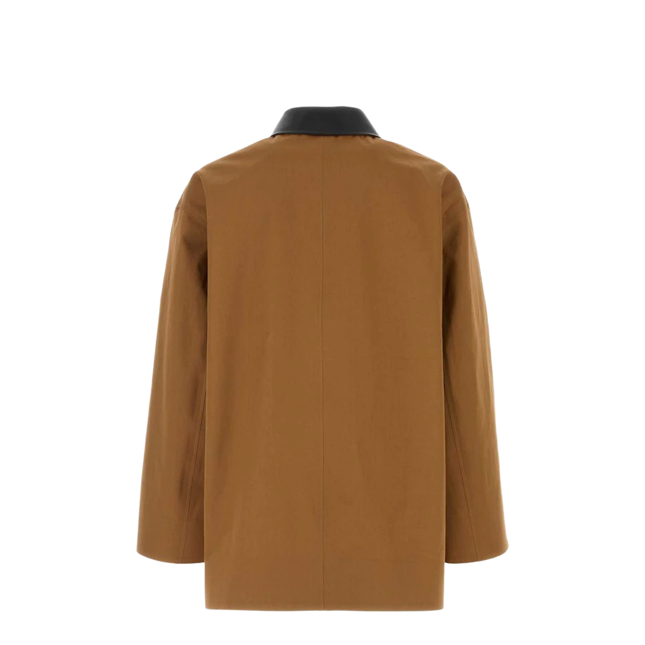 Caramel Cotton Trench Coat