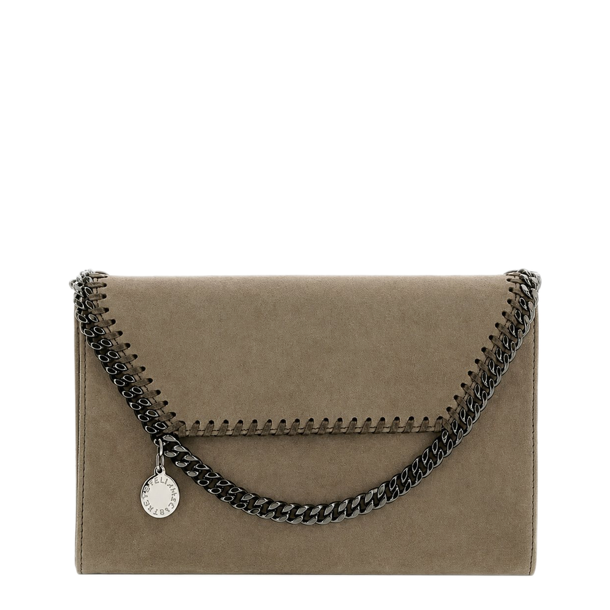 Falabella Alter Suede Crossbody Wallet