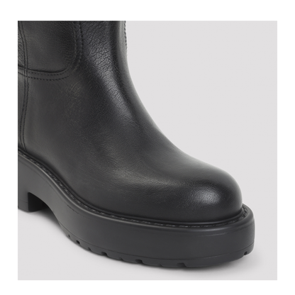 MAYFEYR - Miu Miu - Leather Boots - 5W767EF55Y9S