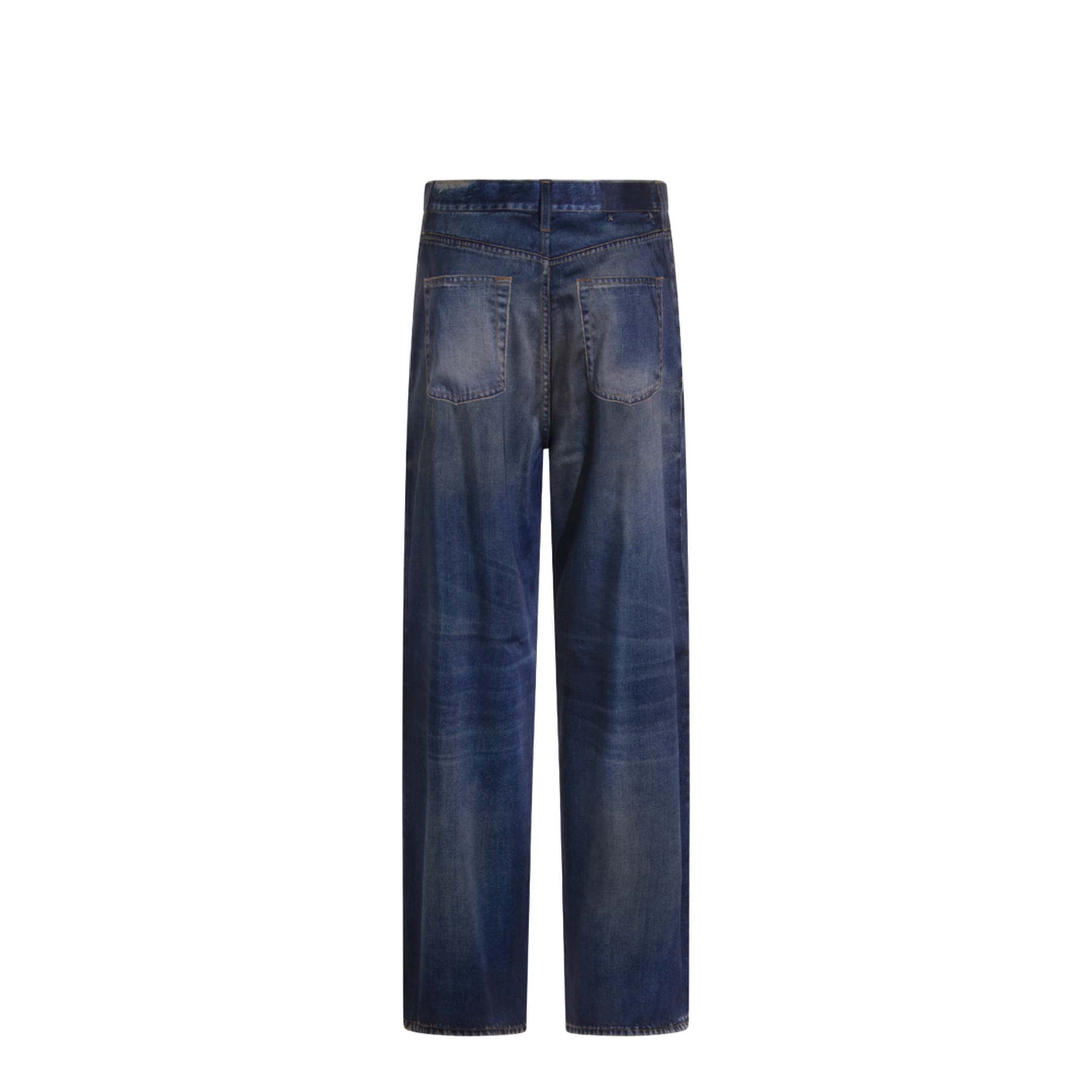 Printed Pants Jeans Effect