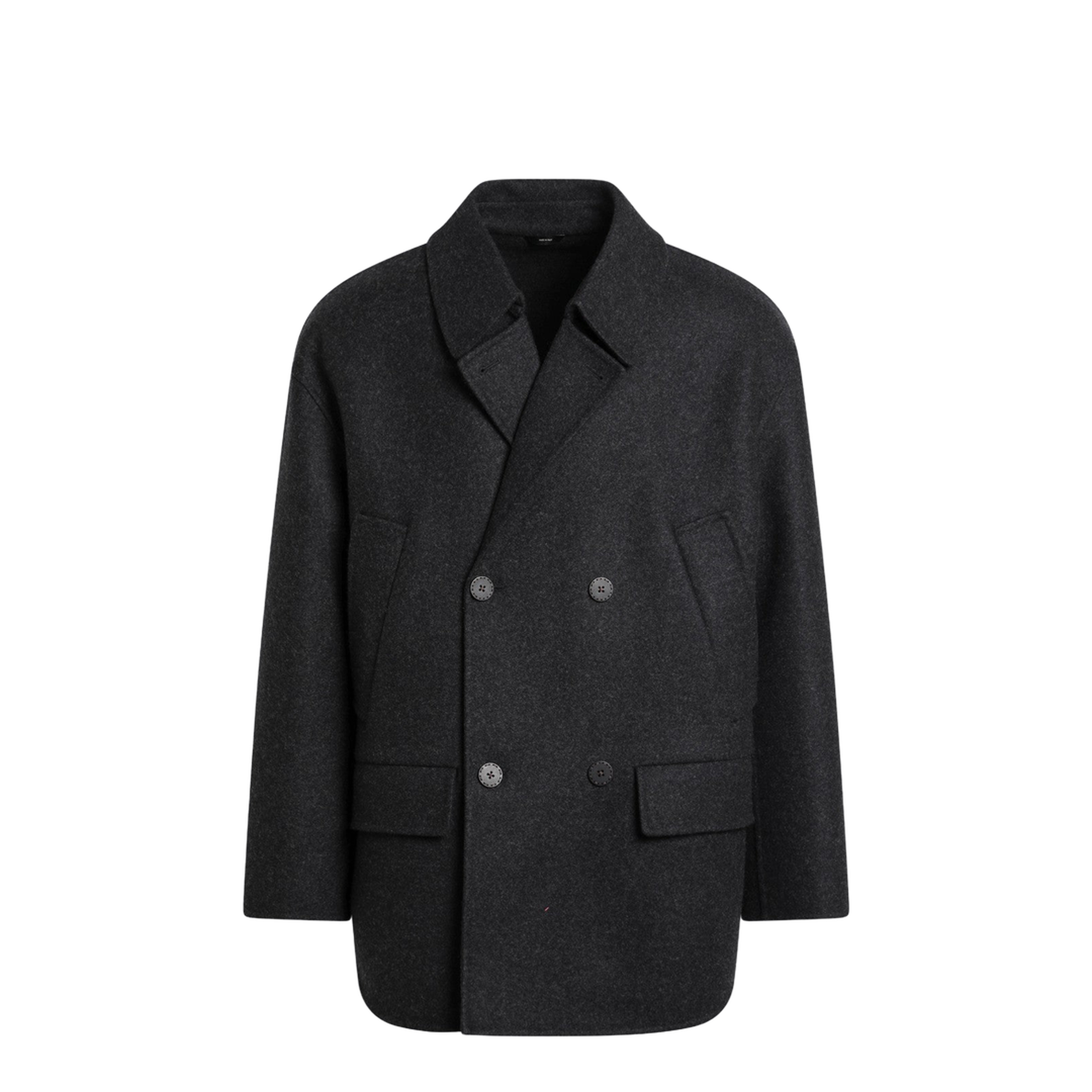Coat Wool Black