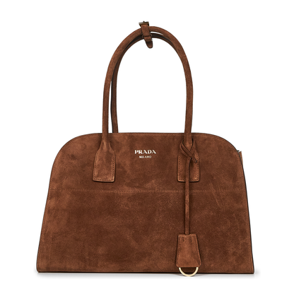 Suede Handbag