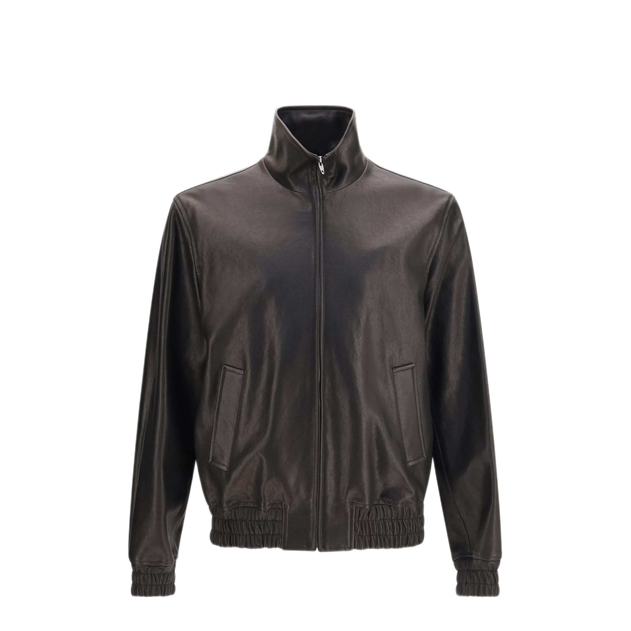 MAYFEYR - Valentino - Leather Zip Jacket - 9V3NA03GBL00NO