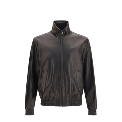 MAYFEYR - Valentino - Leather Zip Jacket - 9V3NA03GBL00NO