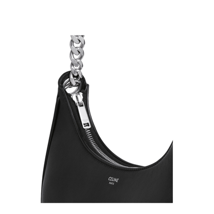 Card Holder with Flap Triomphe in Shiny Calfskin
