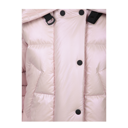 Glossy Technical Fabric Down Jacket