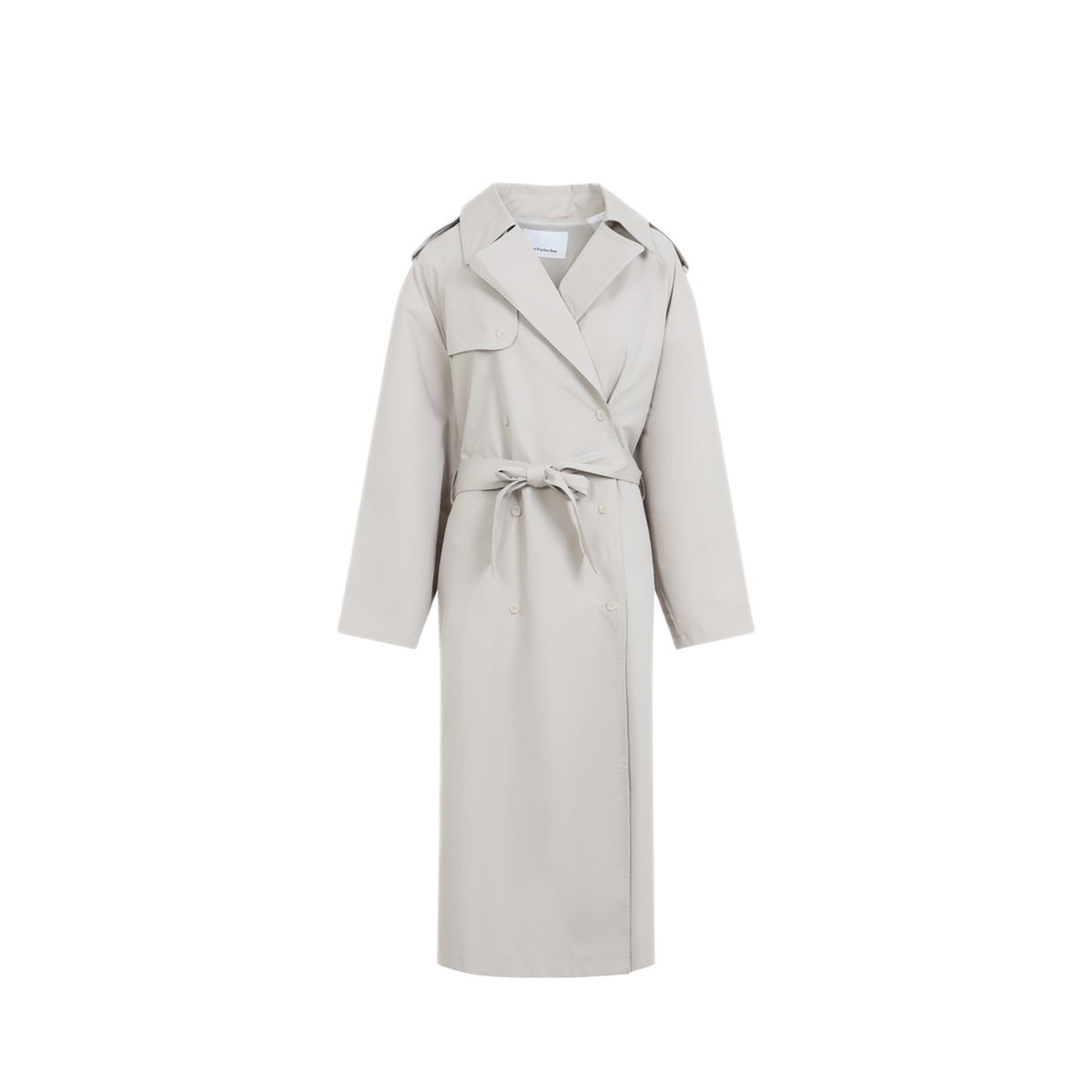 MAYFEYR - The Frankie Shop - Light Beige Riva Cotton Trench Coat - TRFS21991049LIGHT
