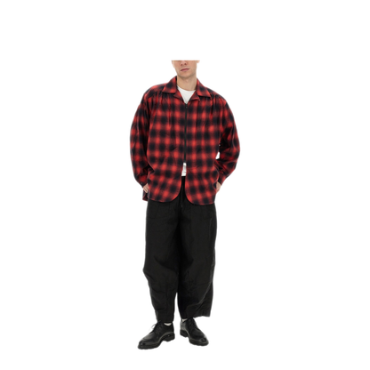 MAYFEYR - AïE - Plaid Shirt - NS947BBLACKRED