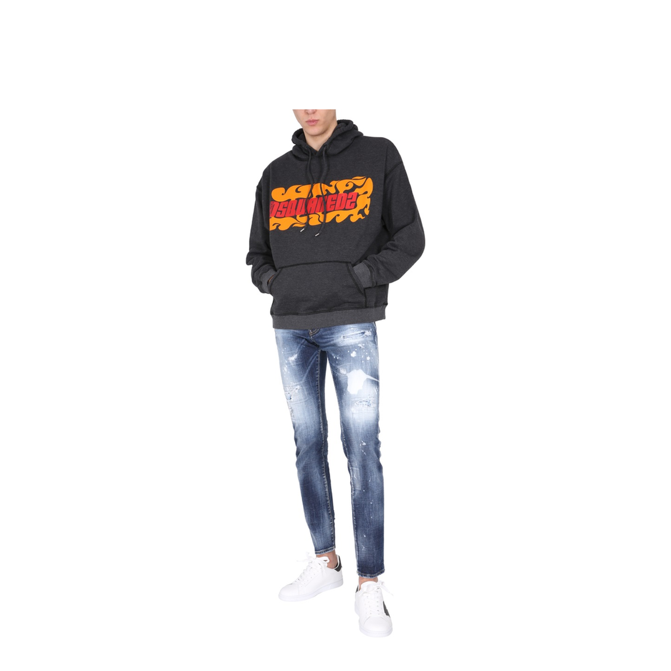 MAYFEYR - Dsquared2 - Logo Printed Sweatshirt - S71GU0523S25542900