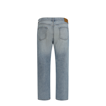 MAYFEYR - Saint Laurent - Cotton Denim Jeans With Stonewashed Finish - 795478Y35AQ