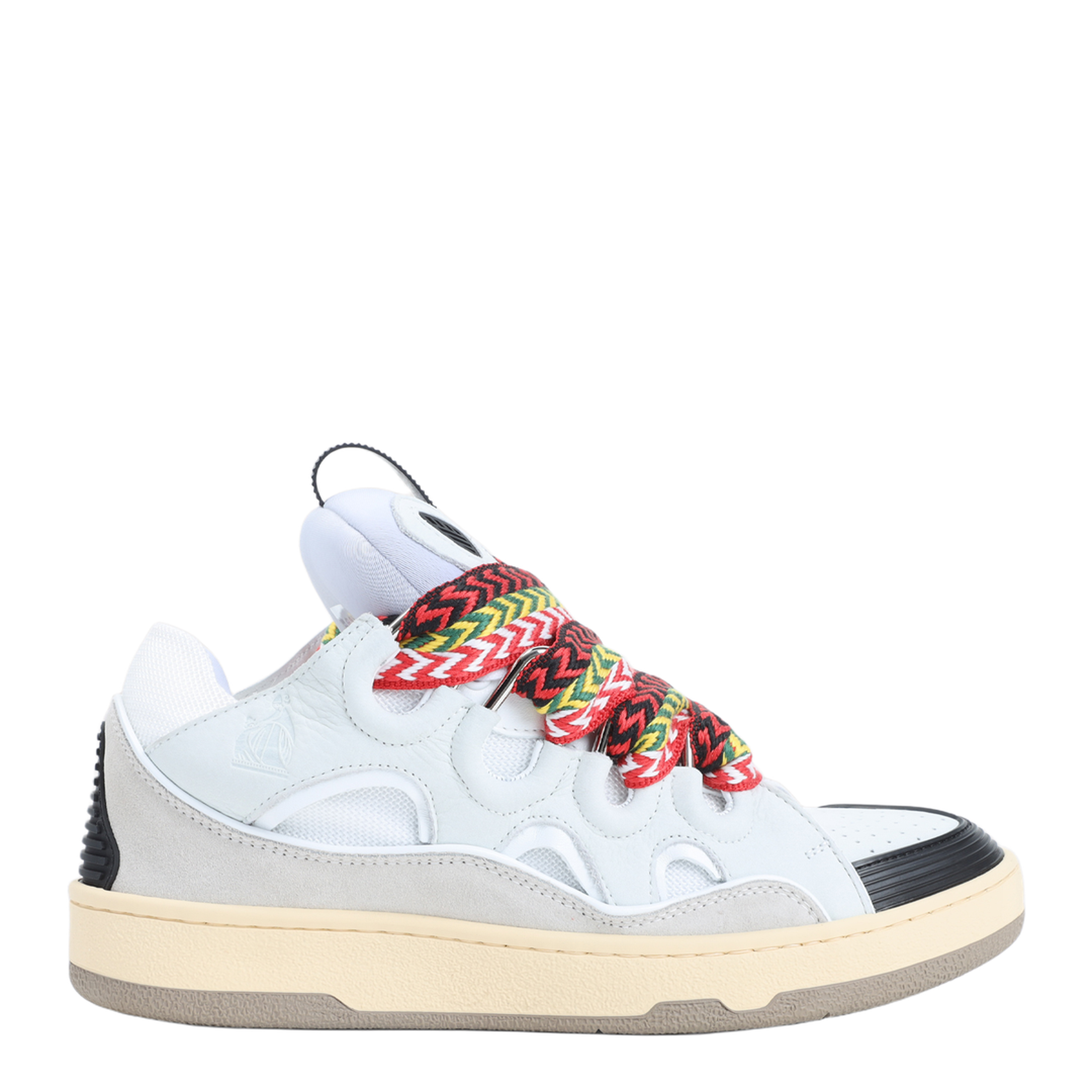 MAYFEYR - Lanvin - Leather Curb Sneakers - FUSKDK12DRA3P26
