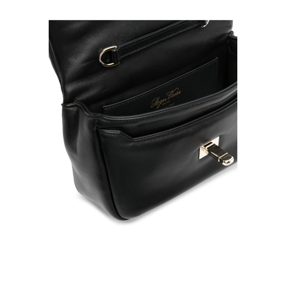 Viv' Choc Mini Bag in leather