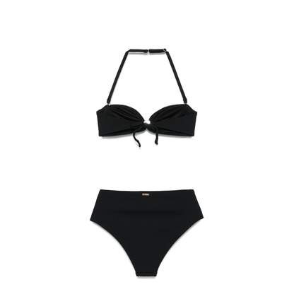 High Waist Brief Bikini Set