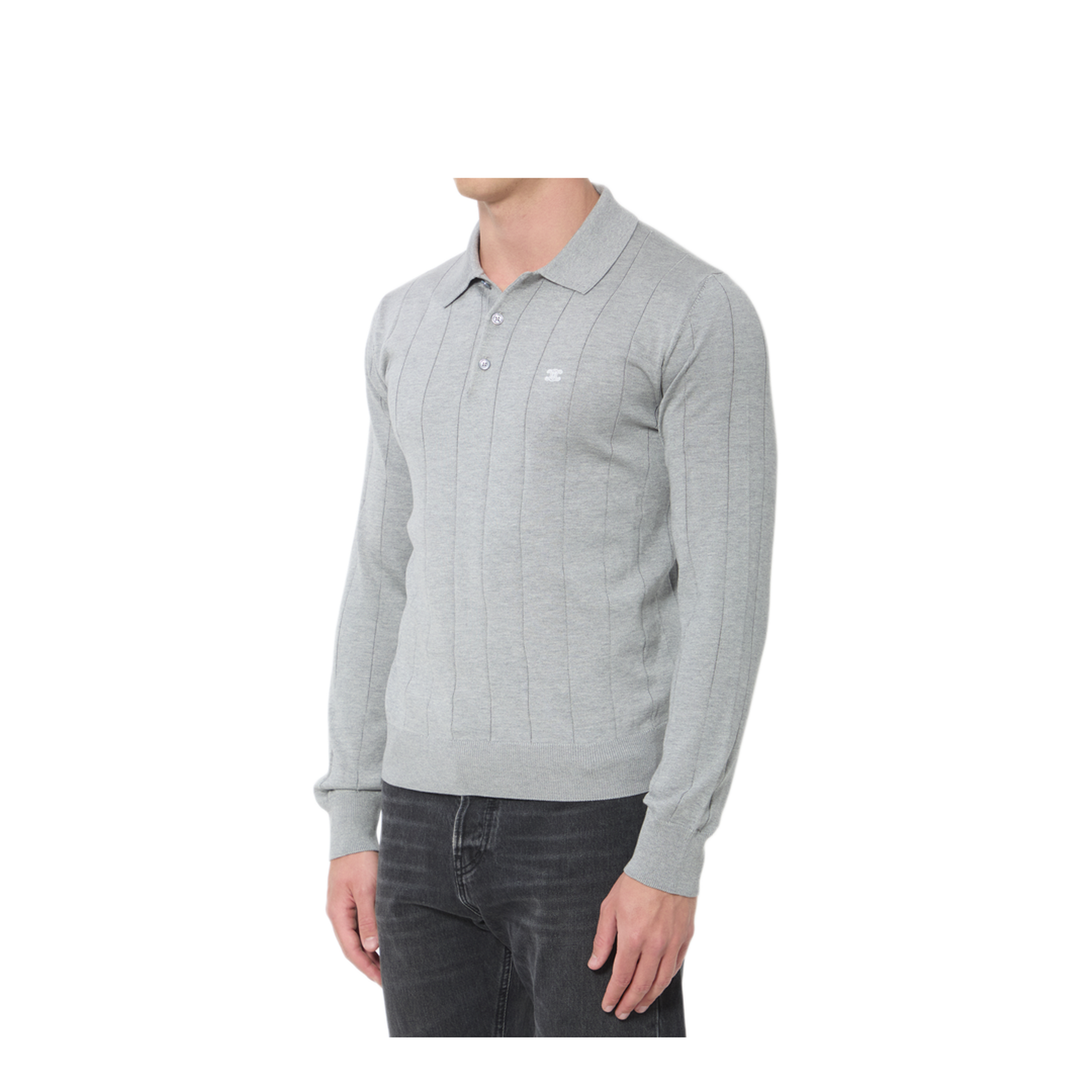 MAYFEYR - Celine - Long Sleeve Triomphe Polo Shirt - RX0JZ3B5908ZZ